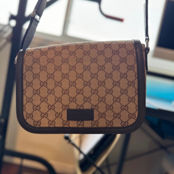 Gucci Messenger Crossbody Guccissima GG Unisex - Picture 10 of 10